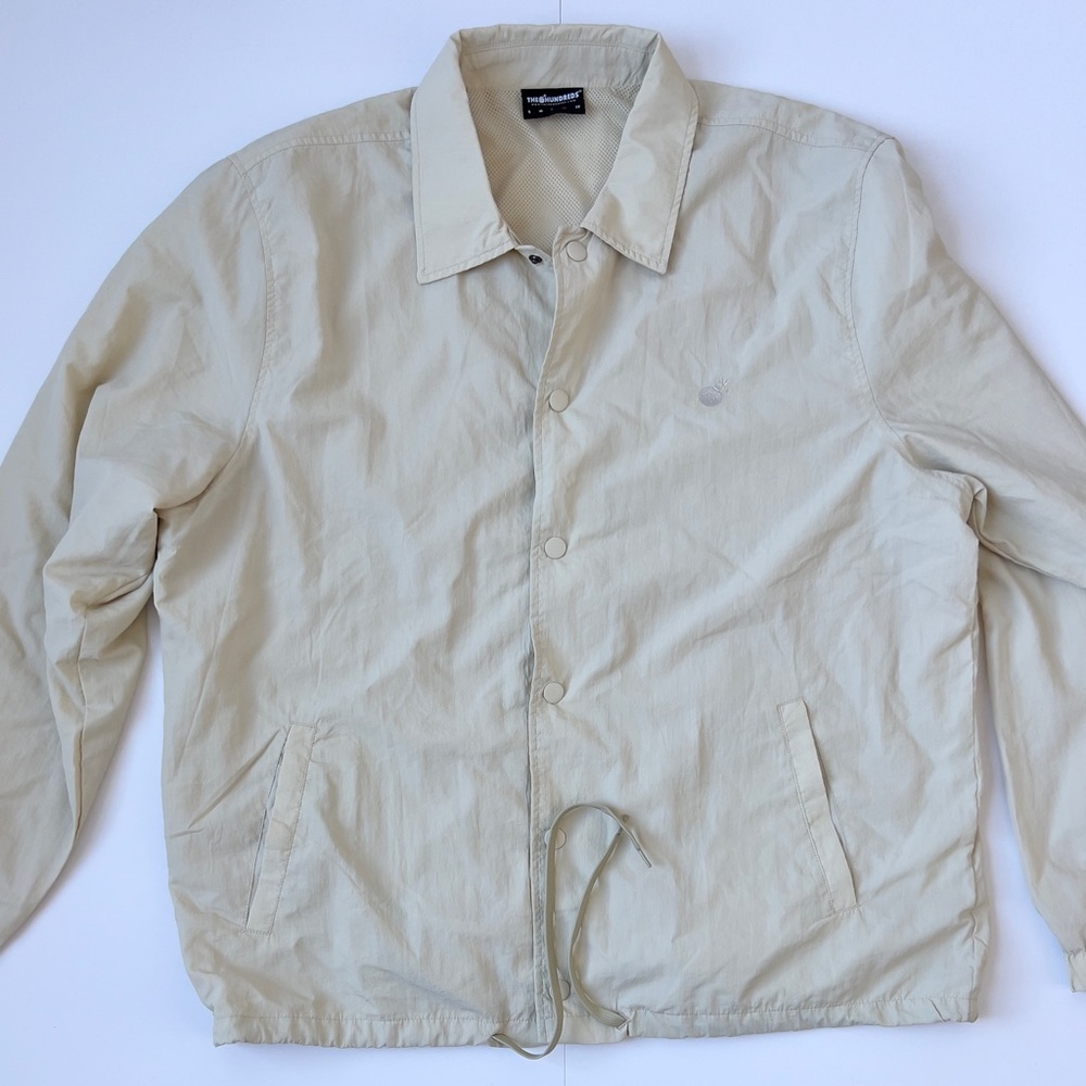 The Hundreds Men's Cream Jacket